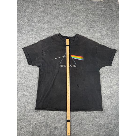 Vintage Pink Floyd Dark Side of the Moon T-Shirt 2XL – Alstyle Mexico Black - Picture 11 of 16
